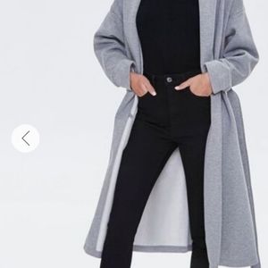 Fleece wrap jacket